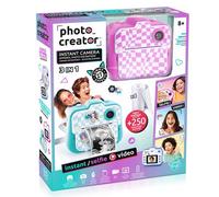 Canal Toys - Photo Creator - Appareil Photo en Impression Instantané - Rose - Appareil Photo Enfant avec Papier Inclus - Idéal Souvenir, Selfies & créations - Dès 8 Ans - Idée Cadeau - CLK 055