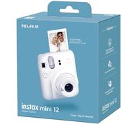 FUJI Appareil Photo Instantané Instax Mini 12 Blanc Argile