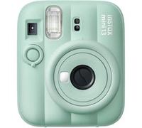 Appareil Photo instantané instax Mini 13 avec Flash Automatique intégré, Miroir pour Selfies intégré, Mode Gros Plan et retardateur, Vert Lagune
