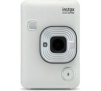 Fujifilm Instax Mini LiPlay blanc pierre - Appareil photo instantané avec imprimante PhotoPrinter