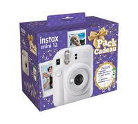 Appareil photo Instantané Fujifilm Mini12 White PACK NOEL
