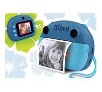 Lisciani - Appareil Photo Instantané Stitch Disney - pour Enfants dès 6 Ans - Impression Photo Immédiate - Vidéo et Selfie - 3 Rouleaux Inclus (180 Photos) - Batterie Rechargeable