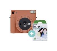 Appareil photo instantané - - instax SQUARE SQ 1 - Couleur orange - Flash intégré - Format carré