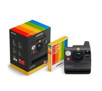 Appareil photo instantané Polaroid Now + Pack de films 8 photos Noir