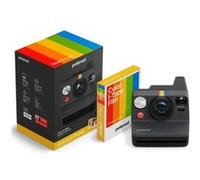 Appareil photo instantané Polaroid Now + Pack de films 8 photos Noir