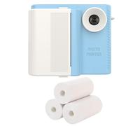 Appareil photo instantané pour enfants avec 3 rouleaux de papier portable haute résolution Impression thermique Imprimante photo portable