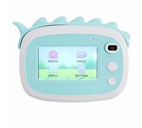 Appareil photo instantané pour filles avec écran tactile de 7,6 cm, impression instantanée avec 3 rouleaux de papier d'impression et carte TF 32 Go (bleu)