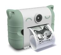 Appareil photo instantané vert avec imprimante thermique Kidywolf
