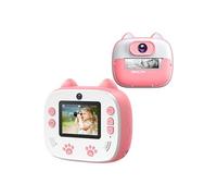 Appareil photo InstantFun2 à double objectif pour enfants - fonction d'impression instantanée - Rose