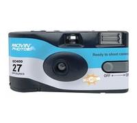 Appareil photo jetable - Movin Photo - 27 poses - ISO 400 - Flash intégré - 35 mm