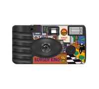 Appareil photo jetable classique avec objectif de mise au point fixe 27 - Film instantané pour aventure décontractée - Pour débutants - Vintage Point et caméra cinématographique