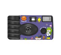 Appareil photo jetable classique avec objectif de mise au point fixe 27 - Film instantané pour aventure décontractée - Pour débutants - Vintage Point et caméra cinématographique