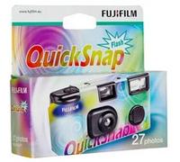 Fujifilm Appareil photo jetable QuickSnap Flash 27 poses – Expiré