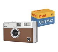 Appareil photo argentique réutilisable Kodak Ektar H35 Marron + Film Kodak Ultramax 24 poses