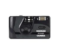 Appareil photo rechargeable HARMAN + 2 films Kentmere N&B 36 poses - Noir
