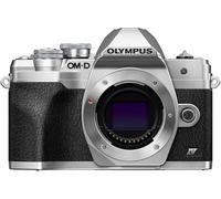 Appareil Photo Micro Four Thirds Olympus Om-D E-M10 Mark IV, capteur 20 MP, stabilisateur d'image sur 5 Axes, écran LCD pour Selfies, viseur électronique, vidéo 4K, autofocus Puissant, Wi-FI, Argent