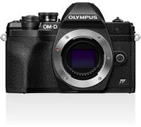 Appareil Photo Micro Four Thirds Olympus Om-D E-M10 Mark IV, capteur 20 MP, stabilisateur d'image sur 5 Axes, écran LCD pour Selfies, viseur électronique, vidéo 4K, autofocus Puissant, Wi-FI, Noir