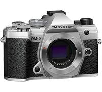 Appareil Photo Micro Four Thirds OM SYSTEM Om-5, capteur Live MOS de 20 mégapixels, stabilisation d'image sur 5 Axes optimisée, IP53, Handheld High Res Shot, Argent