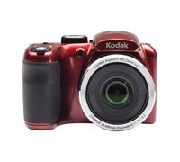 KODAK AZ252 Astro Zoom Bridge Camera - Noir/Rouge (16, 44 MP, Zoom Optique 25x, écran LCD de 7, 6 cm)