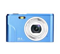Appareil photo numérique 1080P 48 mégapixels Caméra Vlogging avec zoom 16X Blue