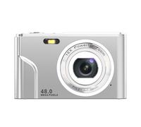 Appareil photo numérique 1080P 48 mégapixels Caméra Vlogging avec zoom 16X Silver