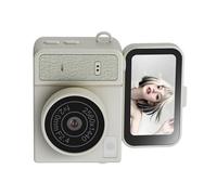 Appareil photo numérique 1080p facile à utiliser avec rétro esthétique et écran rotatif pour offrir et utiliser des appareils photo à écran retourné