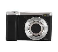 Appareil Photo Numérique 10x, Caméra Selfie Autofocus 5K avec écran Tactile, 16MP Avant 12MP Arrière 6 Axes Anti-secousse, Time Lapse, Ralenti, pour Webca, Appareil Photo