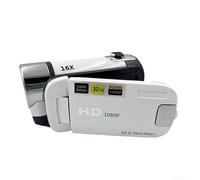 Appareil photo numérique 16 MP, zoom numérique 16x, vidéo Full HD 720p, rotation de l'écran à 270 degrés, pour capturer des moments précieux, pour étudiants, enfants, débutants (blanc)