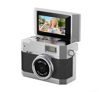 Appareil photo numérique 2,4 cm | Appareil photo compact de taille pouce | Caméra de vlogging portable | Caméra de voyage à écran rabattable | Pour enfants, adolescents, étudiants, filles, garçons