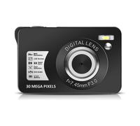 Appareil photo numérique : 30 MP, autofocus, détection des sourires, stabilisation d’image, batterie rechargeable, multifonctions pour la