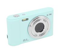 Appareil photo numérique 48 MP HD, zoom 16x, 2,7K, compact, idéal pour le vlogging, à la maison comme en voyage, vert clair
