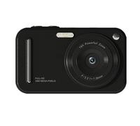 Appareil photo numérique 48 MP, résolution 1080p, mode beauté, zoom 16x, léger, résistant aux chocs pour photographie de voyage, appareil photo numérique