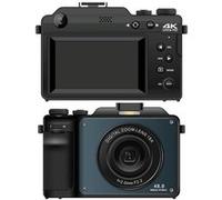 Appareil Photo Numérique 48MP 4K Zoom 18x Écran 3 Pouces WiFi Transfert Facile Noir YONIS Noir G