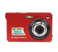 Appareil Photo numérique, 4K 48MP Zoom 8X Mémoire 128GB Caméra vidéo Lumière d'appoint intégrée Rechargeable Transfert de données Appareil Photo numérique Portable