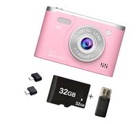 Appareil photo numérique 4K 6400 W Pixelé 6,3 cm Écran de remplissage de lumière améliore les performances en faible luminosité pour photographie de voyage Appareil photo numérique avec mode scène