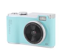 Appareil Photo Numérique, 4K 64MP HD 16x Zoom Numérique USB C Caméra Compacte Webcam Anti-secousse pour la Photographie pour Les Adolescents (64GB)