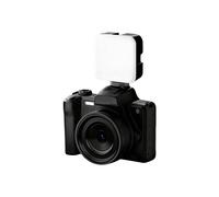Appareil Photo Numérique 4K 68 MP avec pour Zoom 16x, Autofocus, Viseur Rotatif et Éclairage D'Appoint, Idéal pour le Vlogging