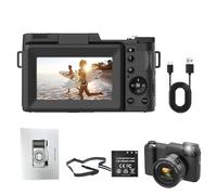 Appareil photo numérique 4K avec zoom optique 40x | Caméra de vlogging avancée avec capteur de 48 mégapixels | Fournitures de photographie multifonctions pour documentaires et vlogs personnels, zoom