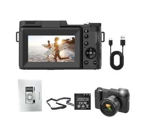 Appareil photo numérique 4K avec zoom optique 40x | Caméra de vlogging avancée avec capteur de 48 mégapixels | Fournitures de photographie multifonctions pour documentaires et vlogs personnels, zoom