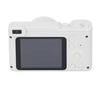 Appareil Photo Numérique 4K, Caméra de Vlogging à Reconnaissance Faciale 4X HD 96MP pour Enfants (White)