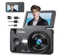 Appareil Photo Numérique 4K Compact Digital 64MP 32GB Noir