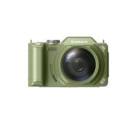 Appareil photo numérique 4K, haute résolution 64 MP avec zoom 18x et écran rabattable de 7,6 cm pour vlogging et connectivité Wi-Fi, idéal pour la photographie de voyage (vert)