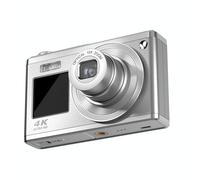 Yonis Appareil Photo 4K 60MP 10x Stabilisation Argent Argent