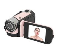 Appareil Photo Numérique 4K pour la Photographie et la Vidéo, Caméscope à écran Rotatif de 2,4 Pouces, Enregistreur Vidéo HD à Zoom 16X avec Lumière D'appoint, Appareil Photo