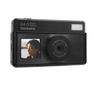 Appareil Photo Numérique 4K pour la Photographie, FHD Autofocus 68MP Caméra de Voyage Compacte, Camara Portable avec Zoom 18X, Anti-secousse, Plusieurs Filtres (Noir Complet)