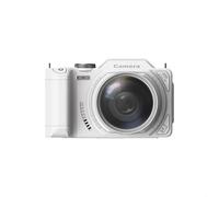Appareil photo numérique 4K XJ300, résolution 64 MP, écran HD 3", zoom numérique 18x, compatible WiFi, photographie vlogging, blanc