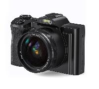 INF Appareil photo numérique 5K/48MP/zoom 16X/anti-secousse 6 axes écran 3,5 pouces WiFi