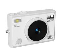 Appareil Photo Numérique 5K 72MP WiFi Zoom 18X Auto Focus Pour Étudiants Blanc YONIS