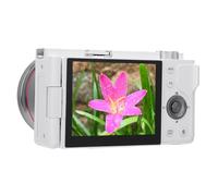 Appareil Photo Numérique 5K, Appareil Photo Numérique de Pointage et de Prise de Vue à écran Tactile Rabattable à 270 Degrés de 3,2 Pouces, Zoom Optique 12X WDR Anti-secousse,