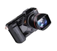 Appareil Photo Numérique 5K avec Carte de 64 Go, Zoom Optique 50X, Appareil Photo Numérique Professionnel pour la Photographie, Vision Nocturne Infrarouge WiFi 5G, Caméra de